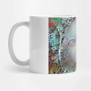 Abstract face Mug